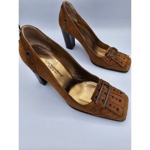 Dolce & Gabana 3.5" high heel shoes Sz 39